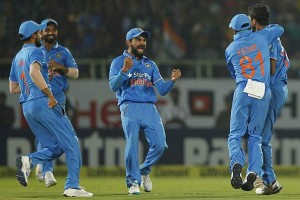 India wins the series 3-2