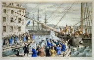 The 1773 Boston Tea Party