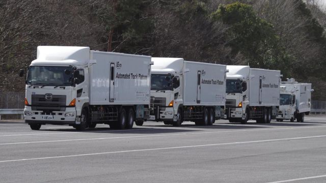Driverless Lorries get UK trials