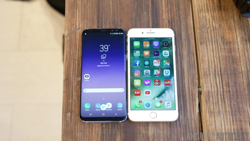 iPhone 7 VS Galaxy S8