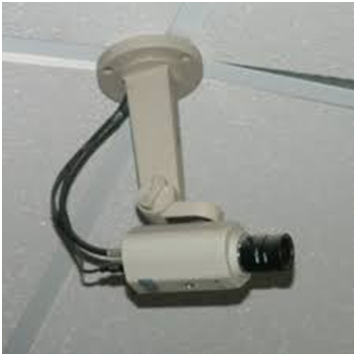 splice security camera wires